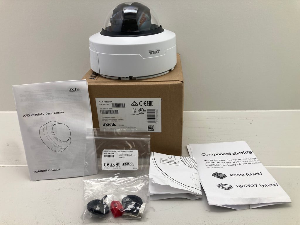 Axis P3265-LV 2MP dome network camera Lightfinder 2.0 WDR indoor surveillance
