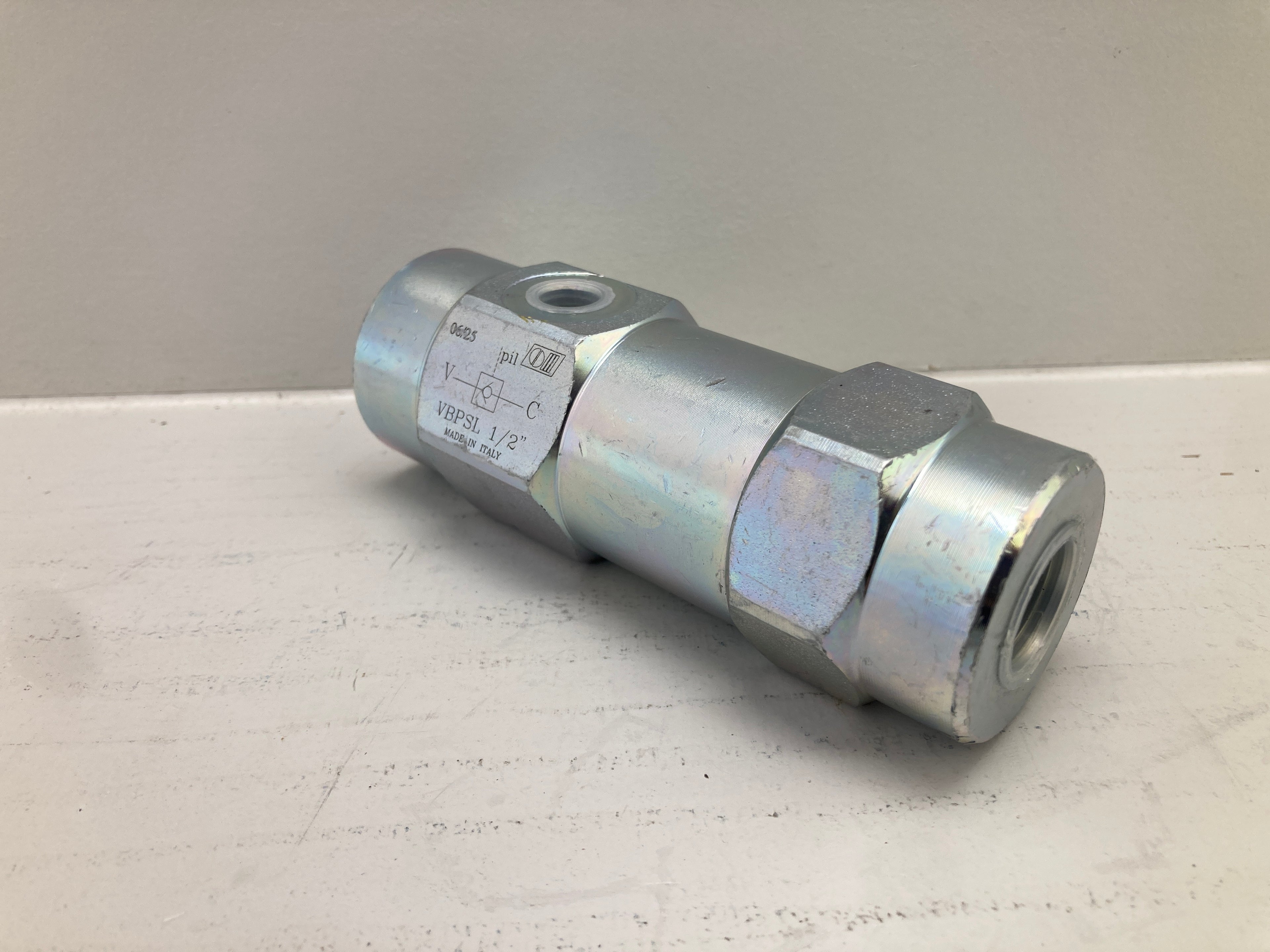 pilotstyrede kontraventil