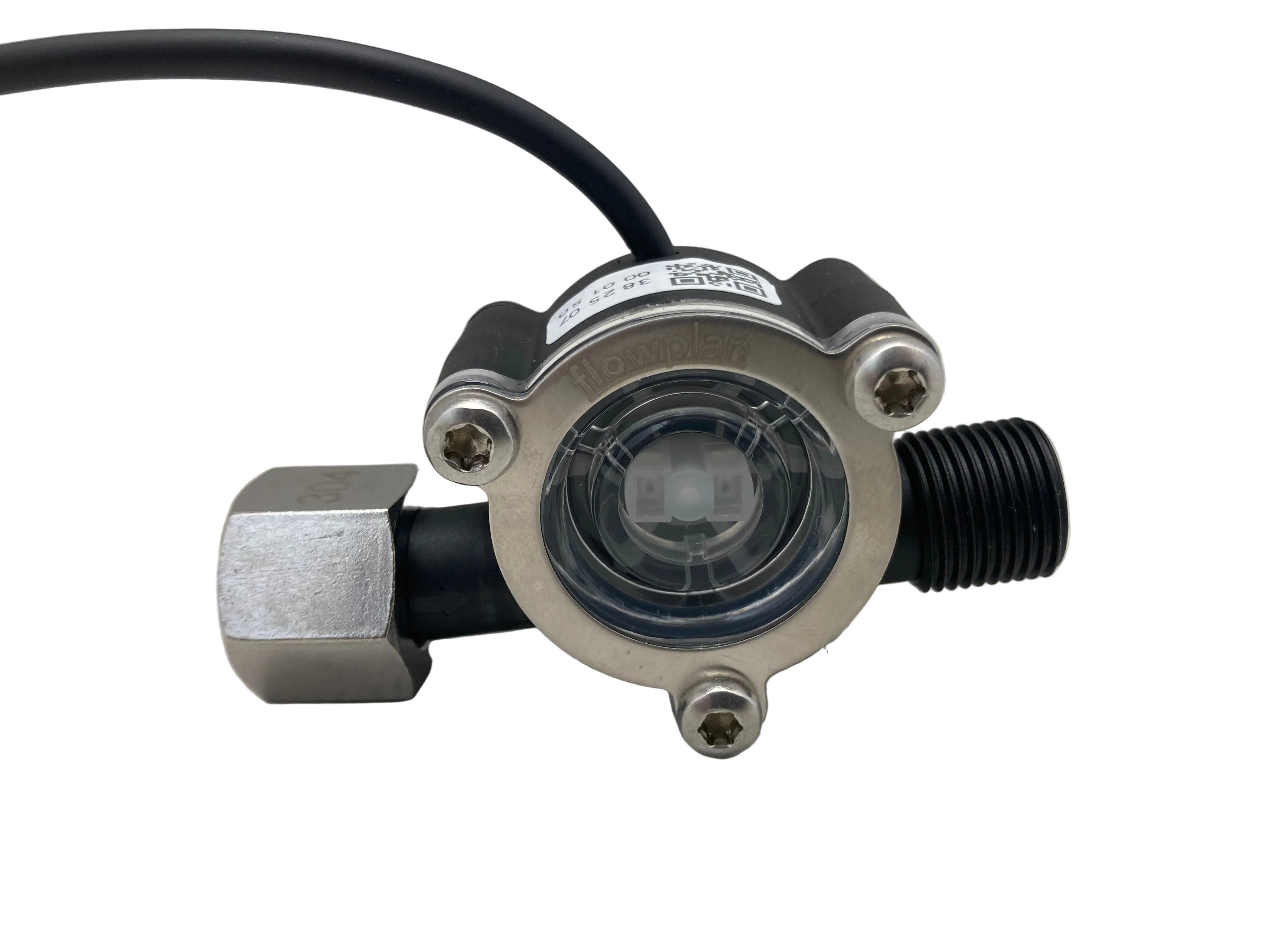 Flowplan Flowmeter 2.0 FP02009 flow sensor 3/8 inch stainless steel electronic flowmeter for liquid flow measurement
