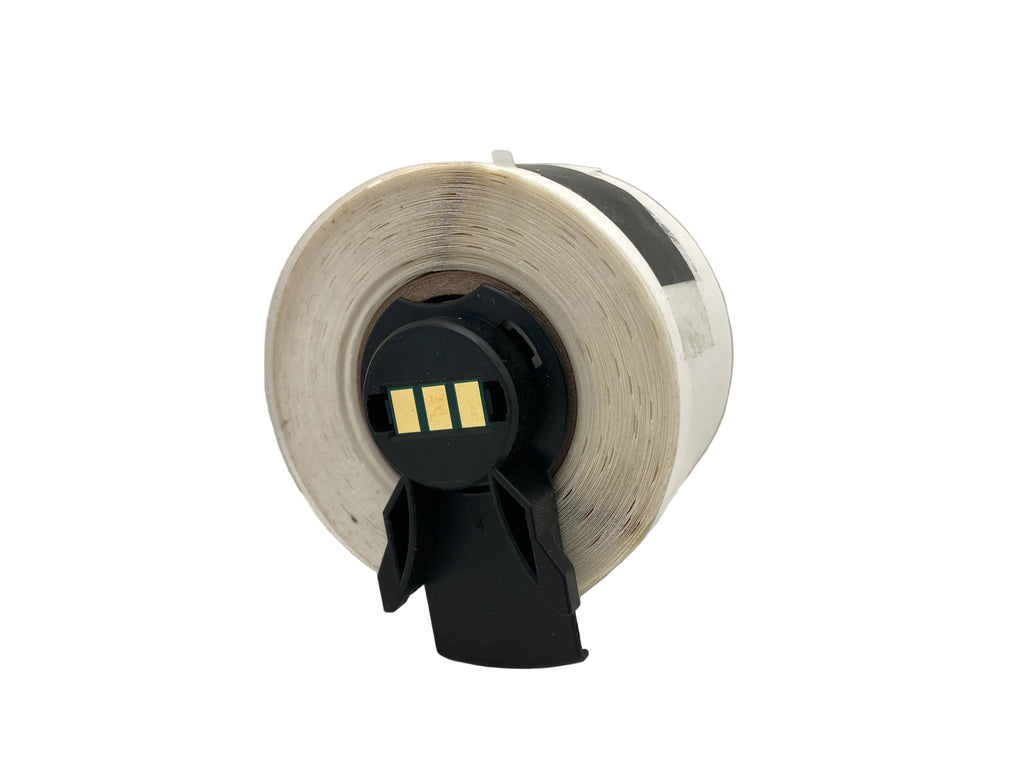 Brady B-427 label roll transparent yellow 101.6x25.4mm 100 pieces
