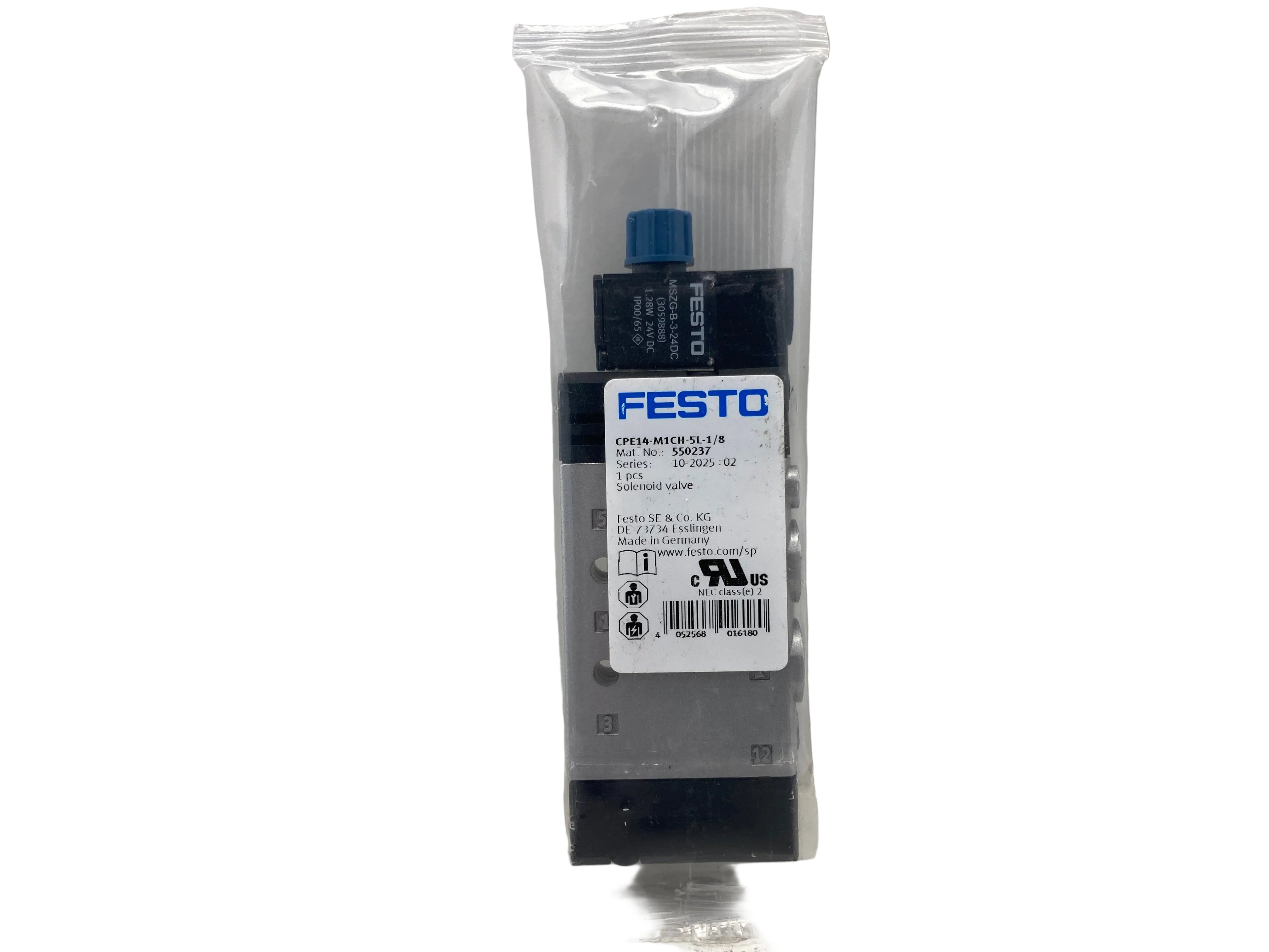Festo CPE14-M1CH-5L-1/8 solenoid valve

