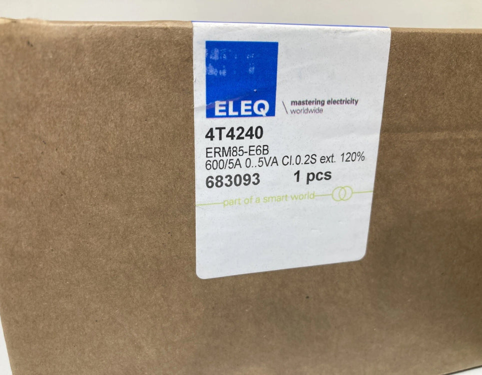 ELEQ ERM85-E6B current transformer 600/5A IP20 50Hz IEC 61869-2 strømtransformer
