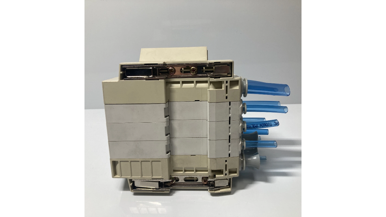 SMC SV2100-5FU ventilblok pneumatisk valve manifold DIN Rail
