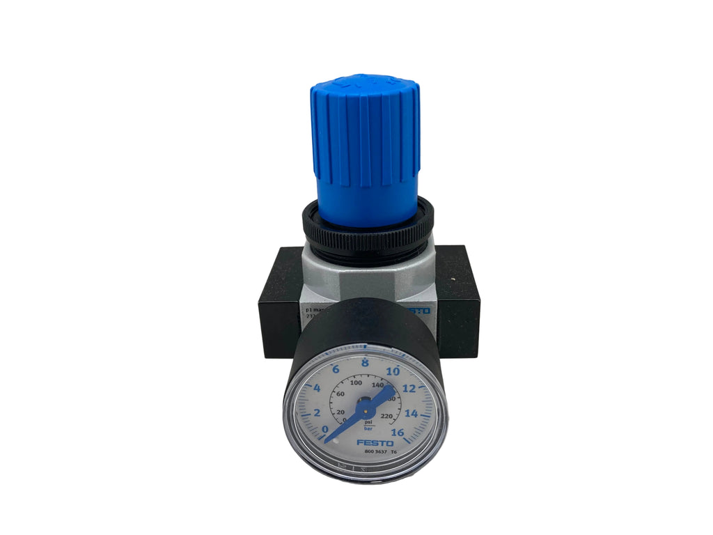 Festo LR-1/4-D-MINI trykreguleringsventil med manometer
