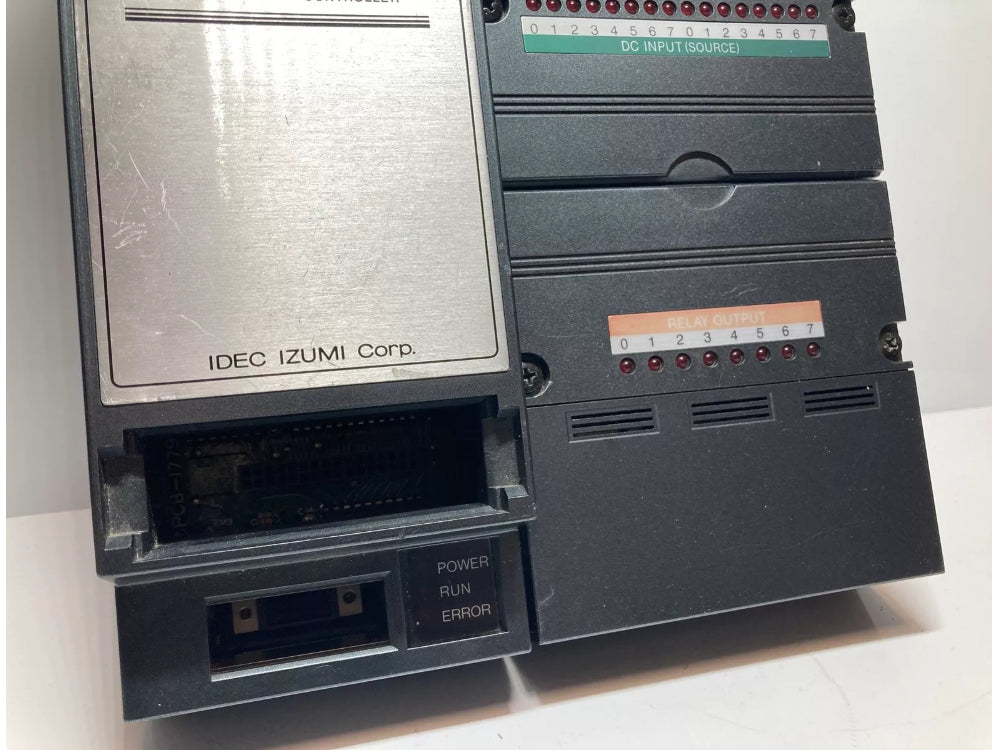 IDEC IZUMI FA-1 Junior compact PLC system with PFJ-CR1E CPU for industrial automation
