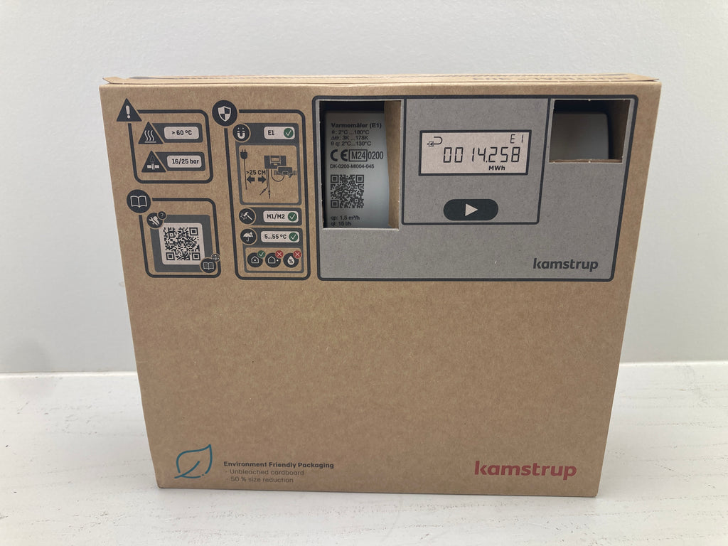 Kamstrup MULTICAL® 303 energimåler – Ny i original lukket emballage.