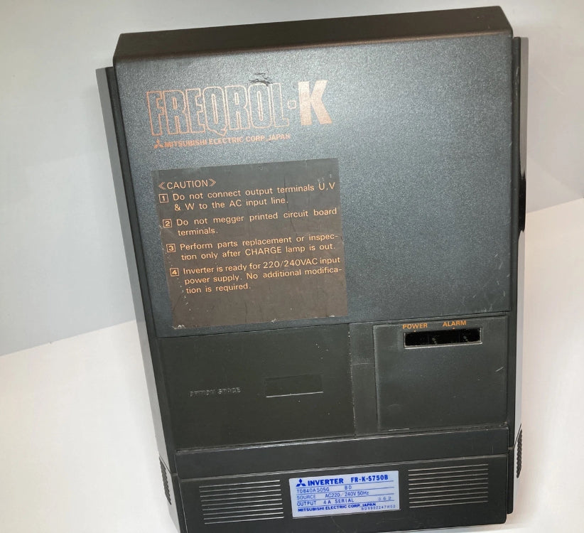 Mitsubishi Freqrol-K Inverter FR-K-S750B frequency inverter 0.75kW for motor speed control
