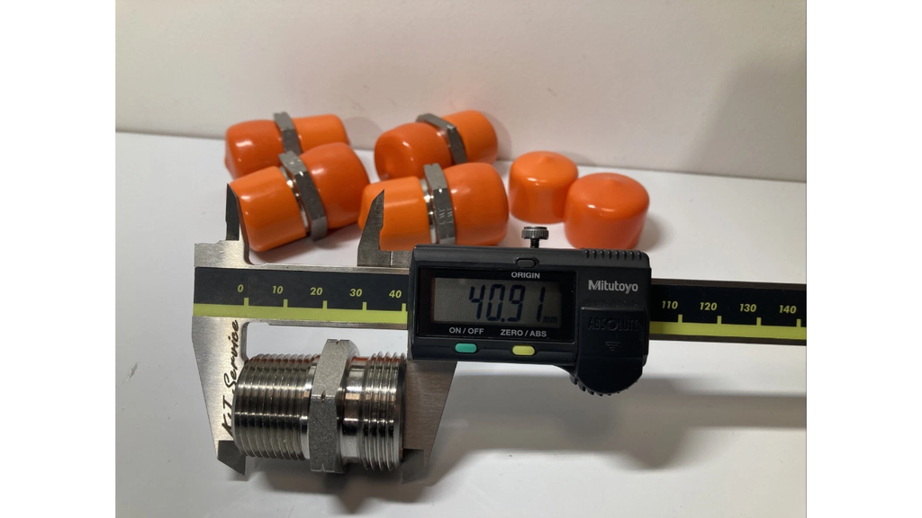 XGEV 22L 3/4 NPT hydraulik hankobling AISI316 rustfrit stål
