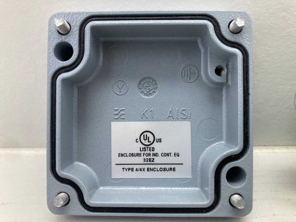 Industrial Junction Box with M12 Connector & Weidmüller HDC HA 4FS Insert