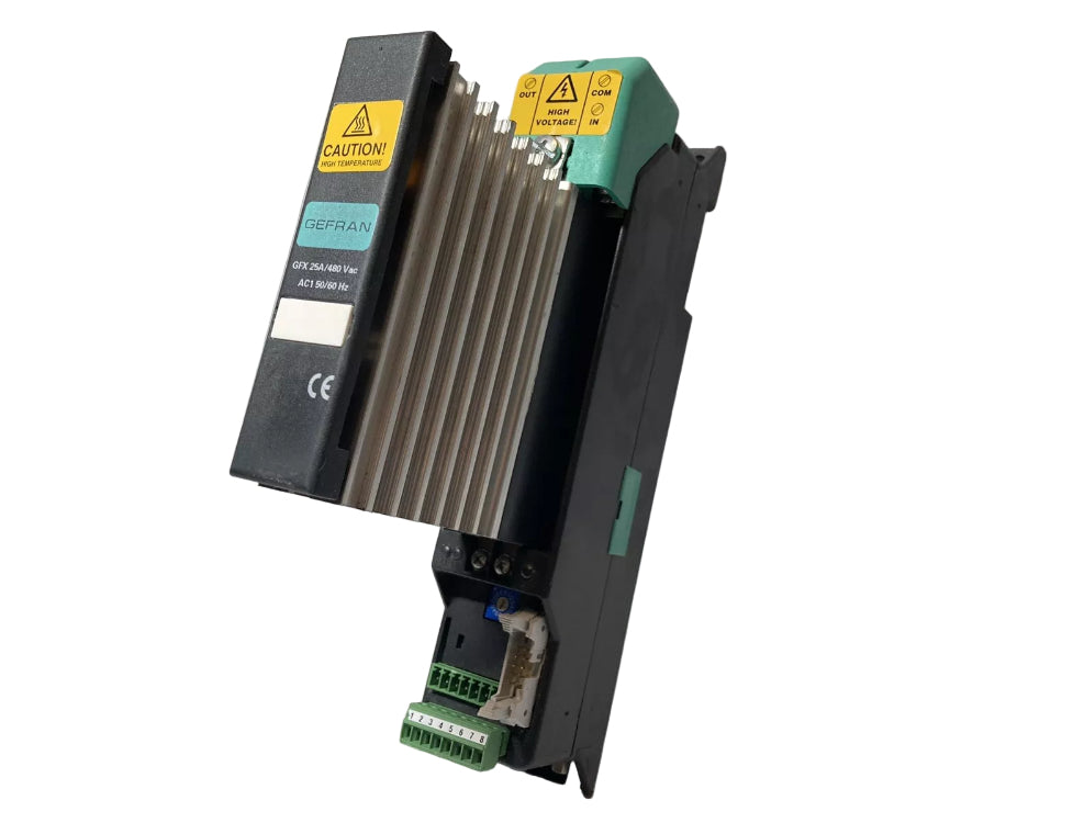 GEFRAN GFX-M1-25/480-M-D-RR-P-CV temperature controller for industrial process control
