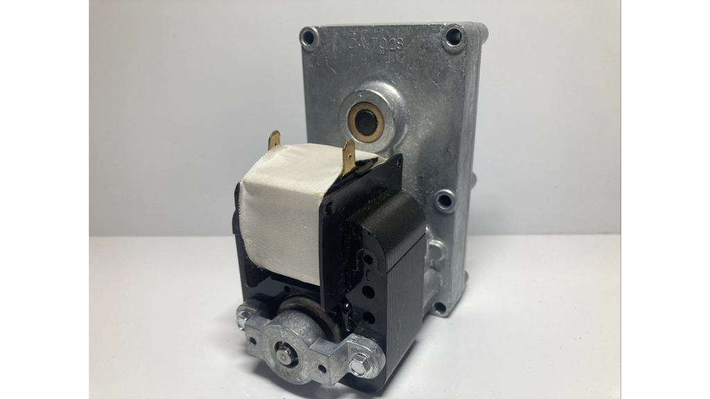 Mellor T3 FB1263 Pellet Stove Gear Motor - 3.3rpm gear motor 9.5mm shaft 27mm for pellet stove auger
