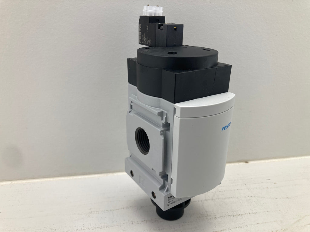 Festo MS6-EE-1/2-10V24-S electronic pressure regulator valve 542602 24V DC pneumatic control

