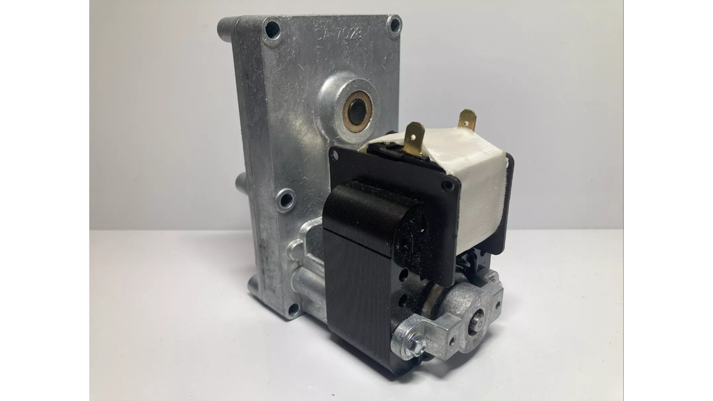 Mellor T3 FB1263 Pellet Stove Gear Motor - 3.3rpm gear motor 9.5mm shaft 27mm for pellet stove auger
