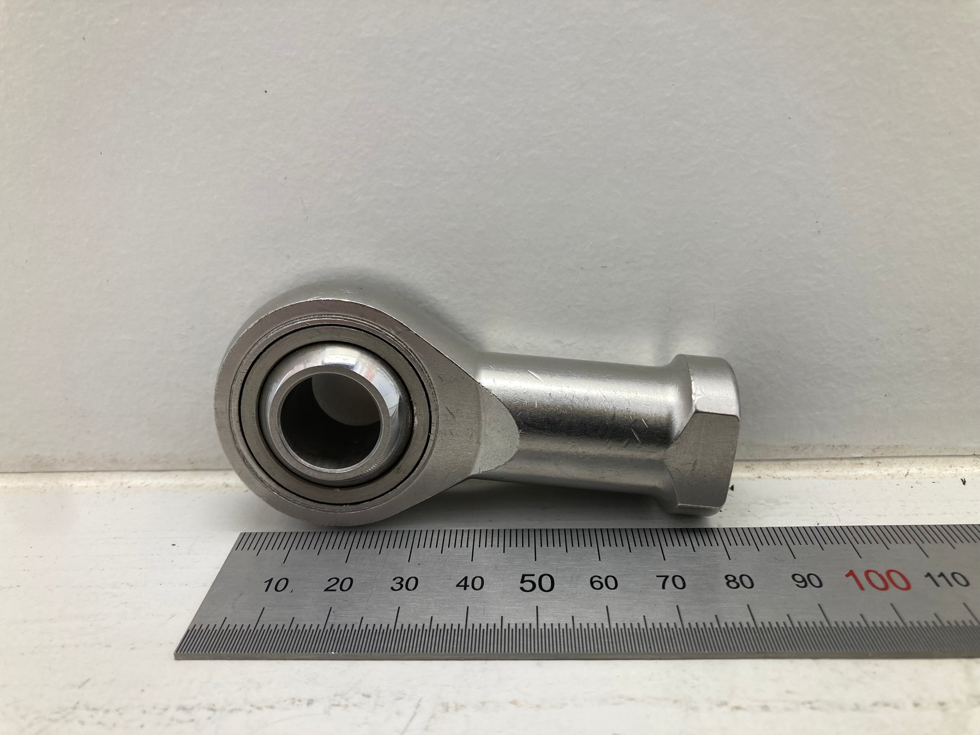 M16X1.5 rod end bearing stainless steel with M16x1.5 female thread for pneumatic and hydraulic systems
