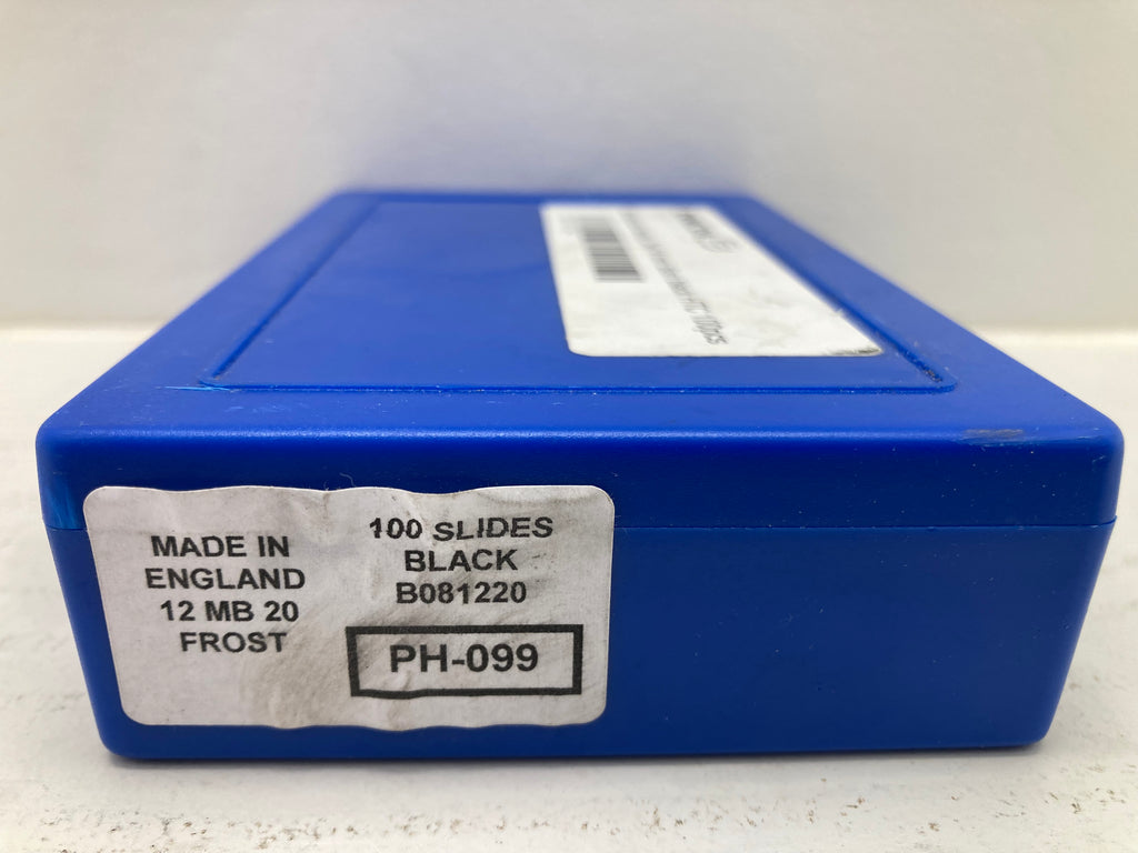 RAMCON Microscope Slides 3w/14mm Black HTC PH-099 - 100 pcs. professional laboratory slides
