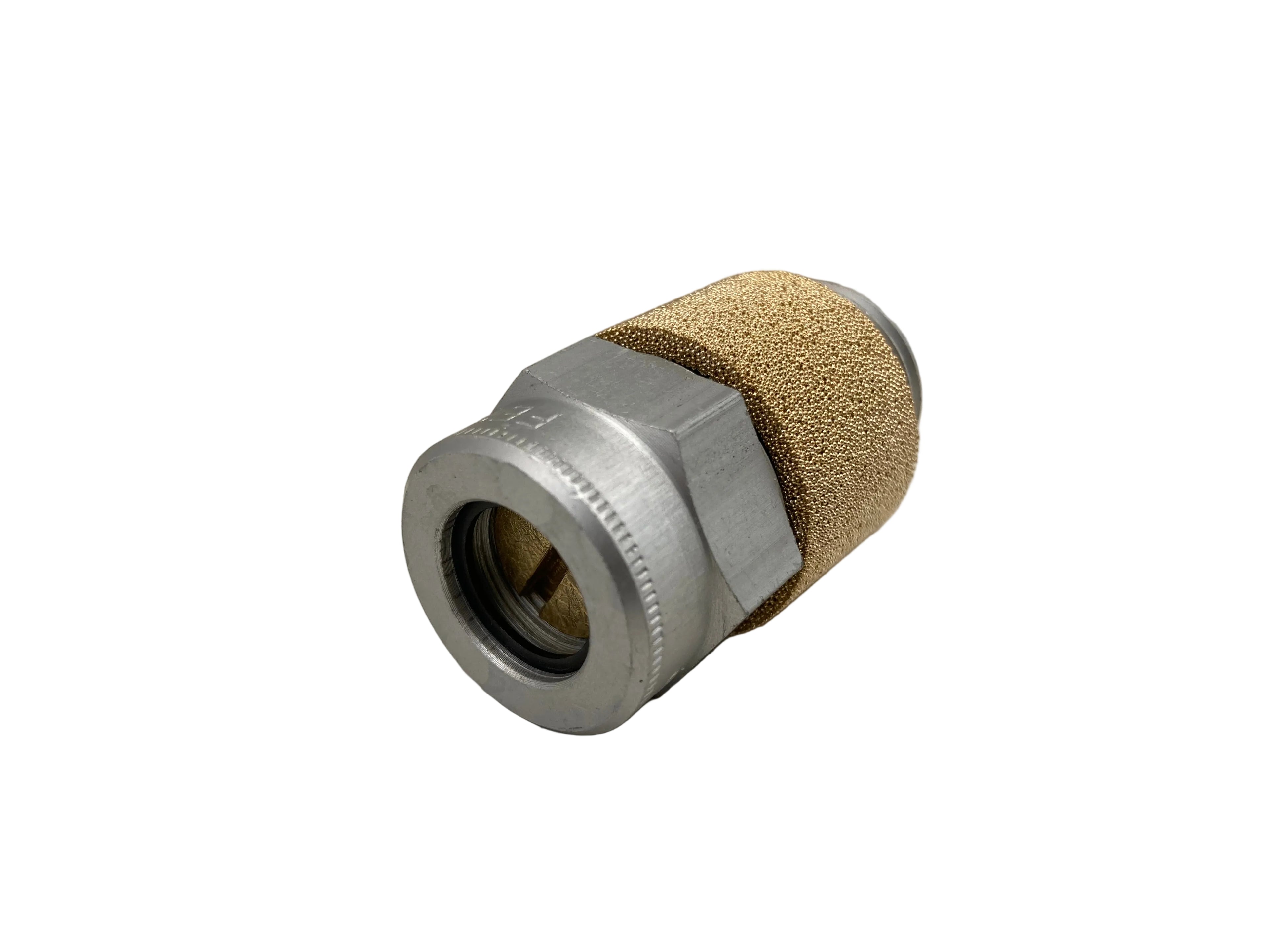Festo GRE-1/2 exhaust air flow control valve sintered bronze silencer made in Germany
