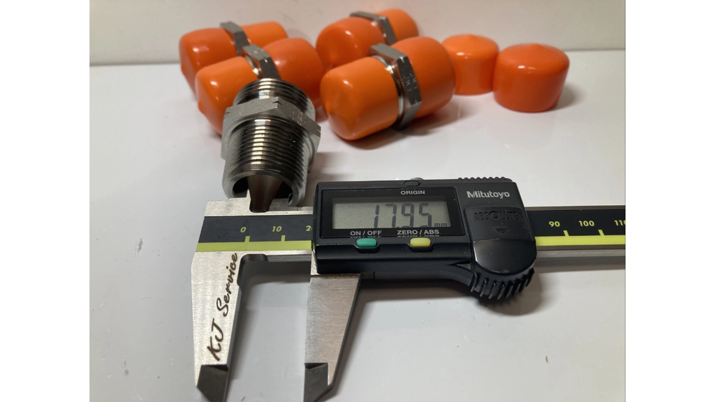 XGEV 22L 3/4 NPT hydraulik hankobling AISI316 rustfrit stål
