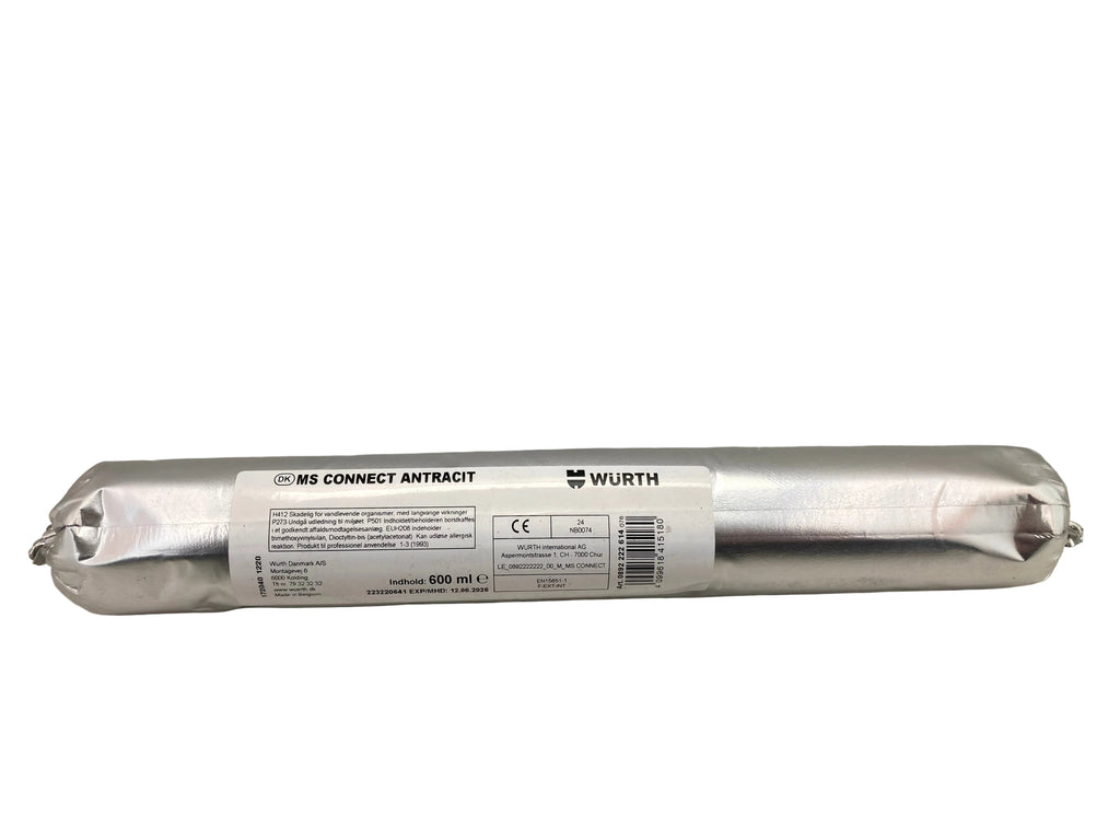 Würth MS Connect antracit montagelim 600ml folie
