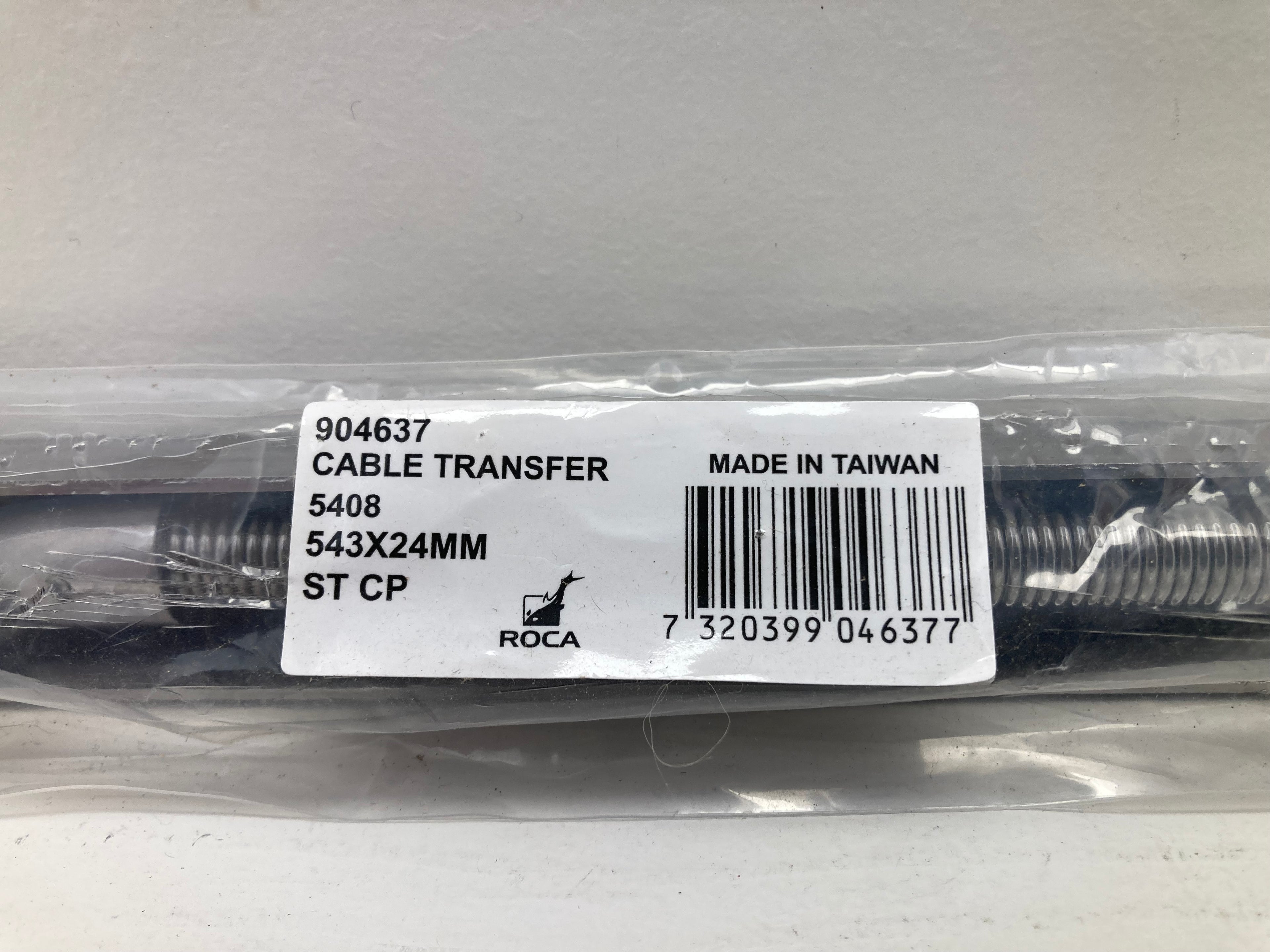 Roca cable transfer 904637 543x24mm stainless steel chrome plated for bathroom faucets and basin mixers made in Taiwan
