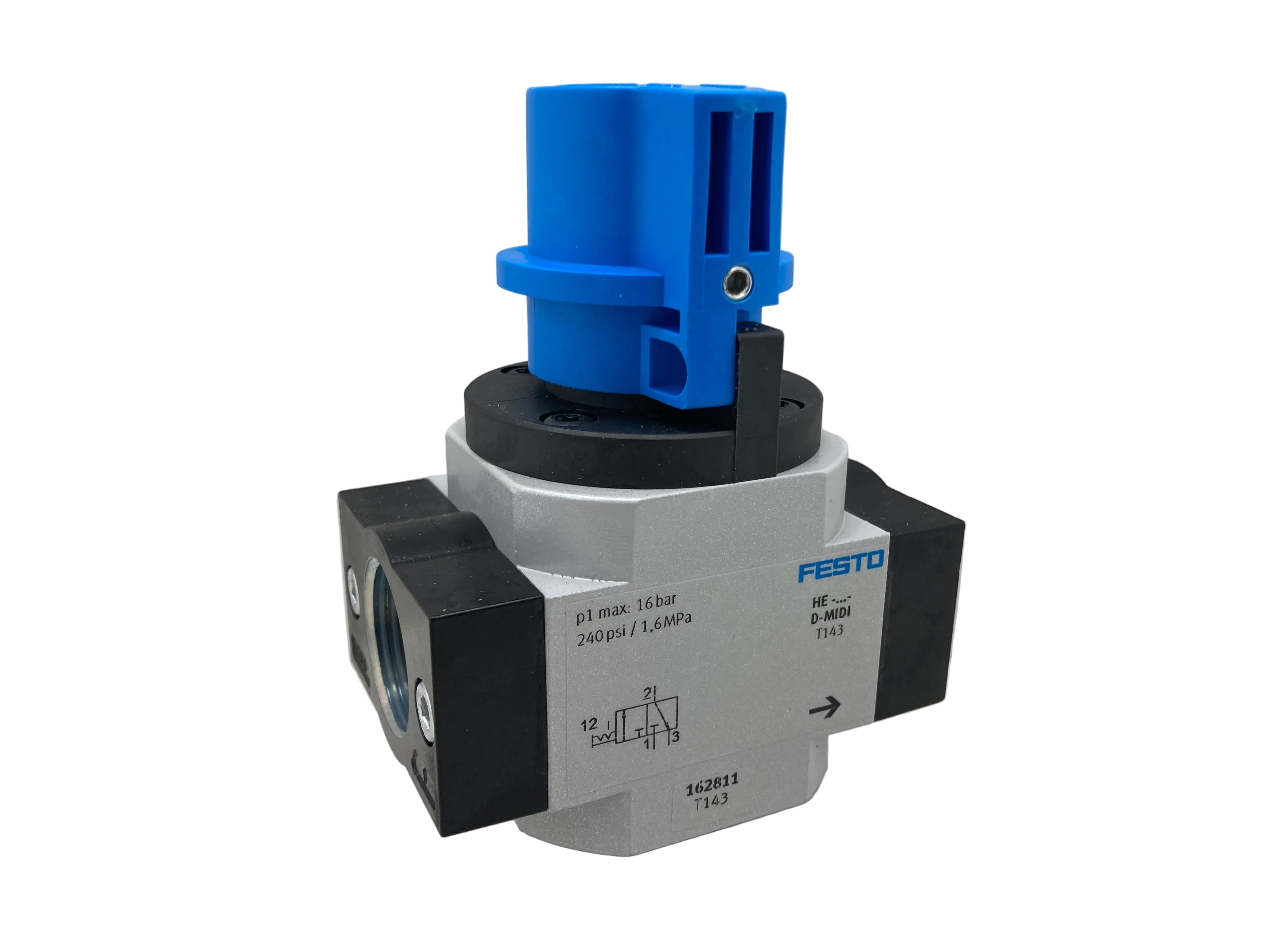 Festo HE-3/4-D-MIDI On/Off Valve 162811 Made in Hungary - 1 pc. (New)