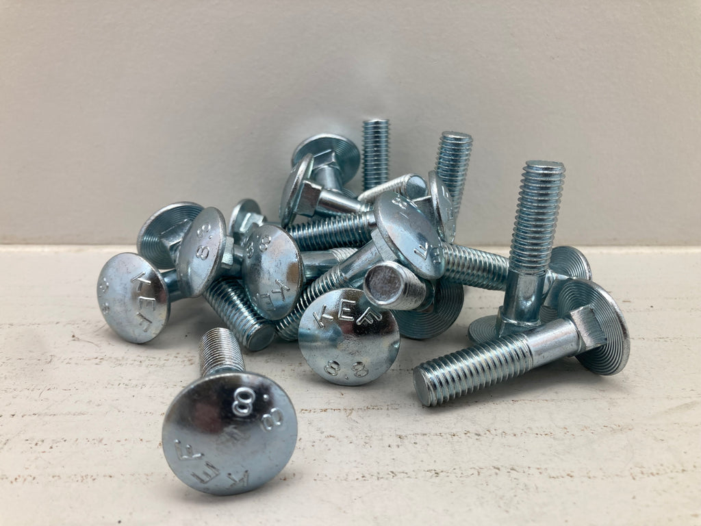 Würth Carriage Bolts M10x45 DIN 603 Grade 8.8 (A2K) - 100 pcs. (New)