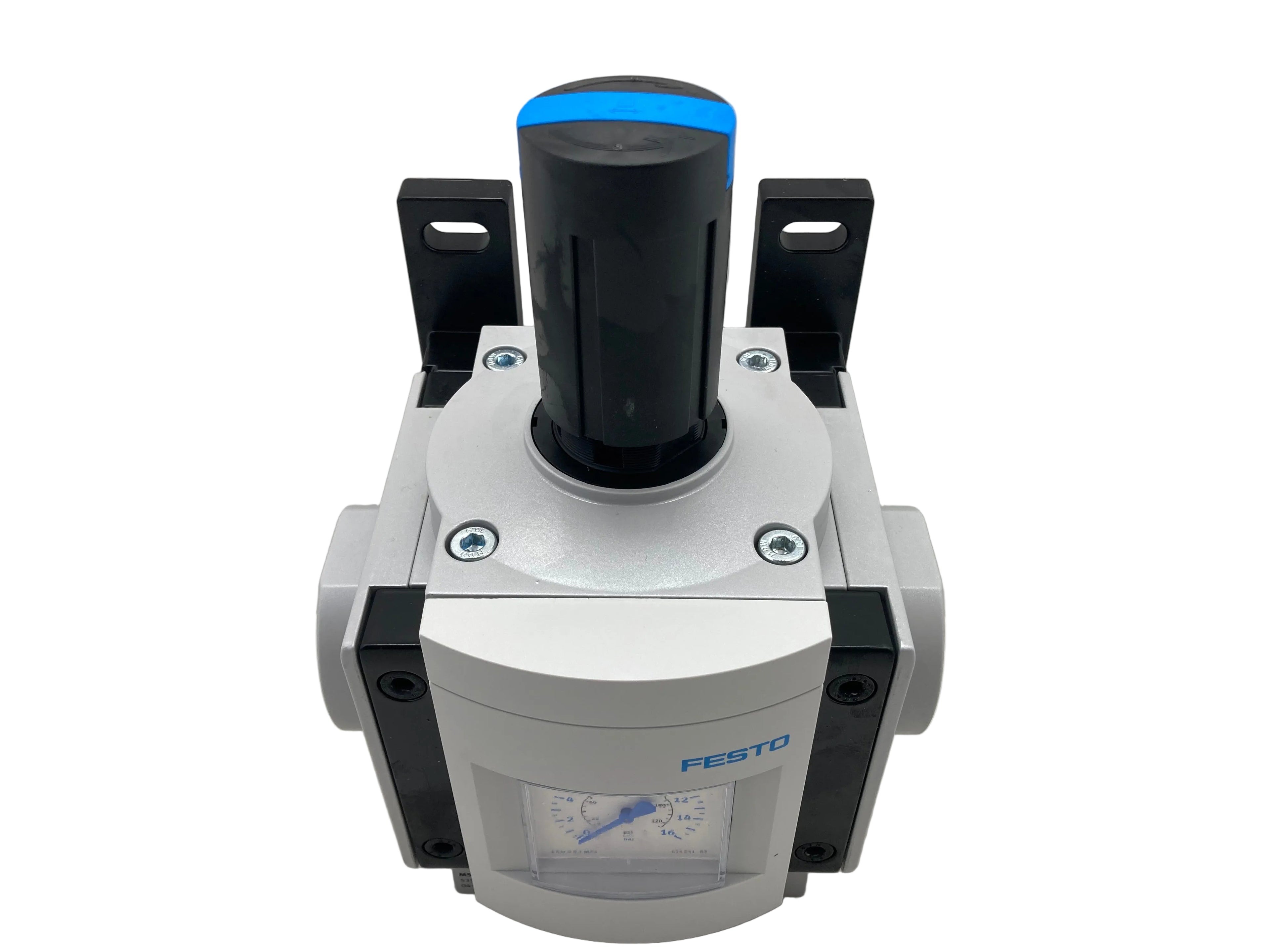 Festo MS12-LR-AGI-D7-LD-AS-WP service unit air treatment pressure gauge pneumatic
