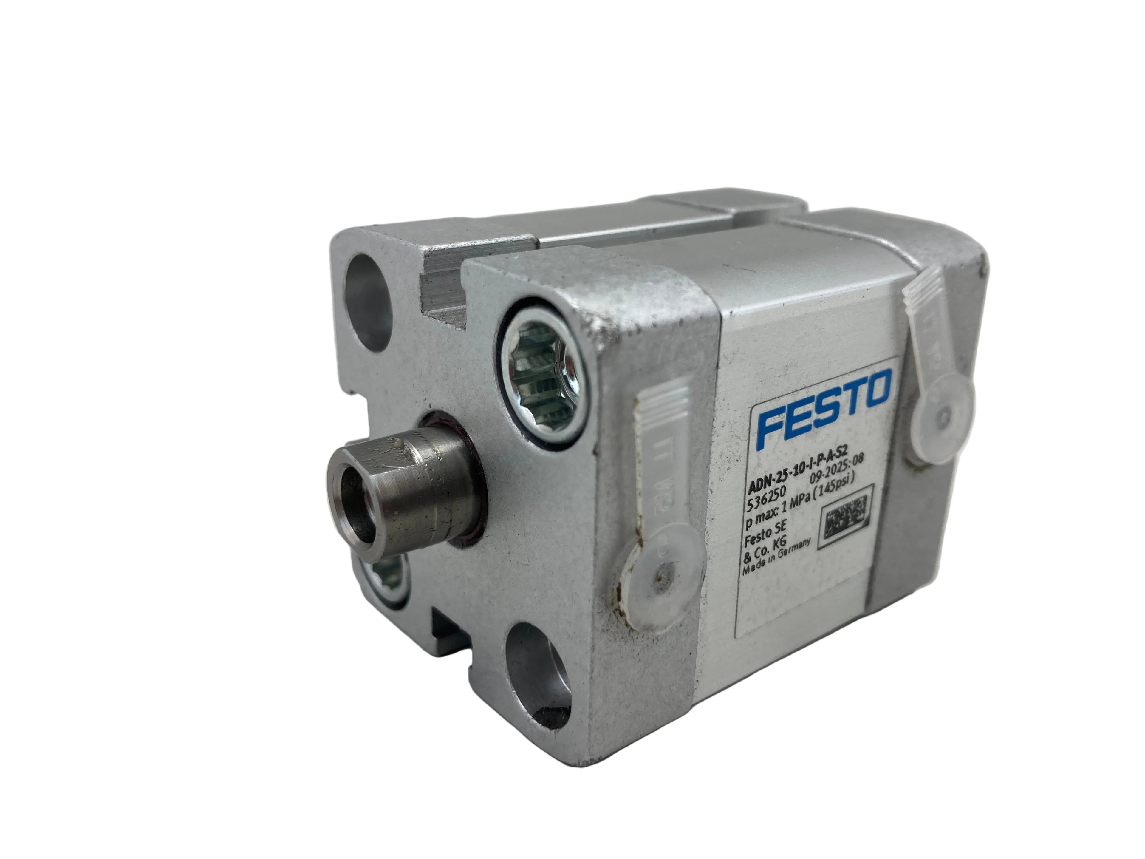 Festo ADN-25-10-I-P-A-S2 compact cylinder 25mm x 10mm
