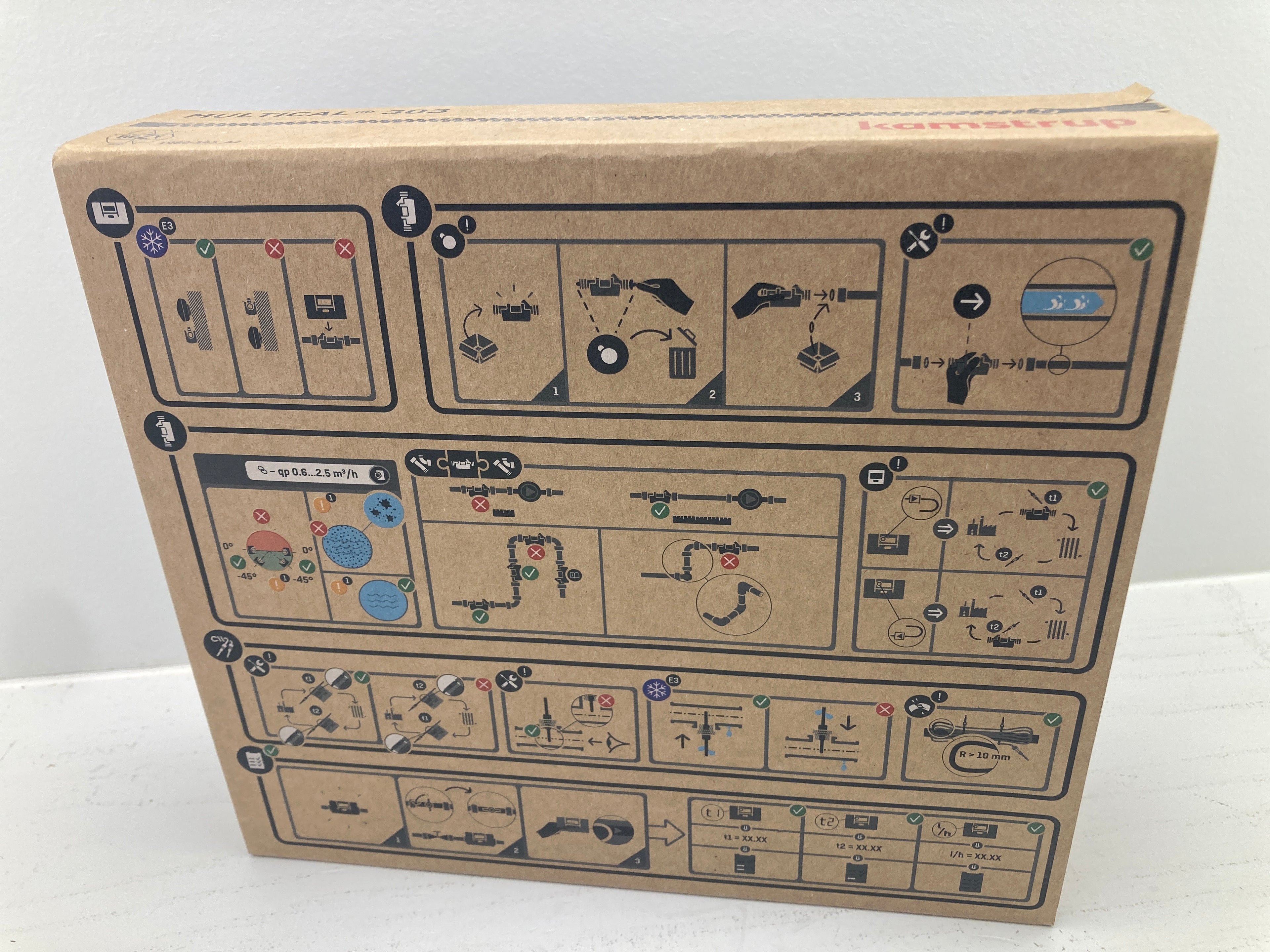 Kamstrup MULTICAL® 303 energimåler – Ny i original lukket emballage.