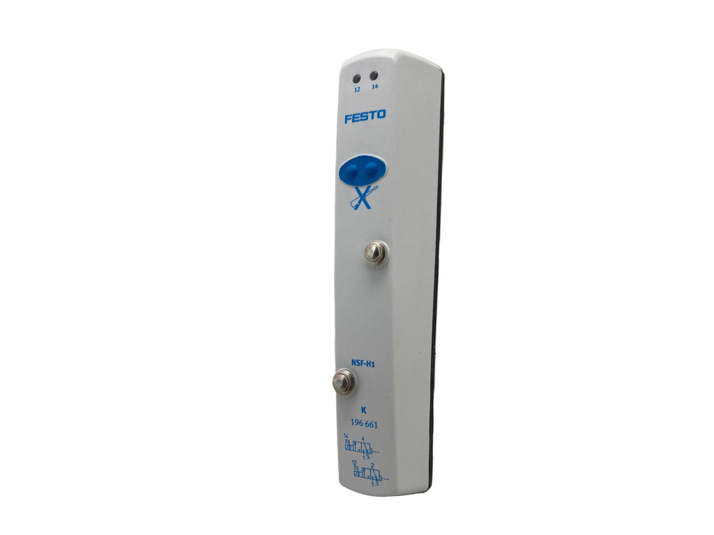 Festo CDVI5.0-MT2H-2X3GLS NSF-H1 solenoidventil med manuel override
