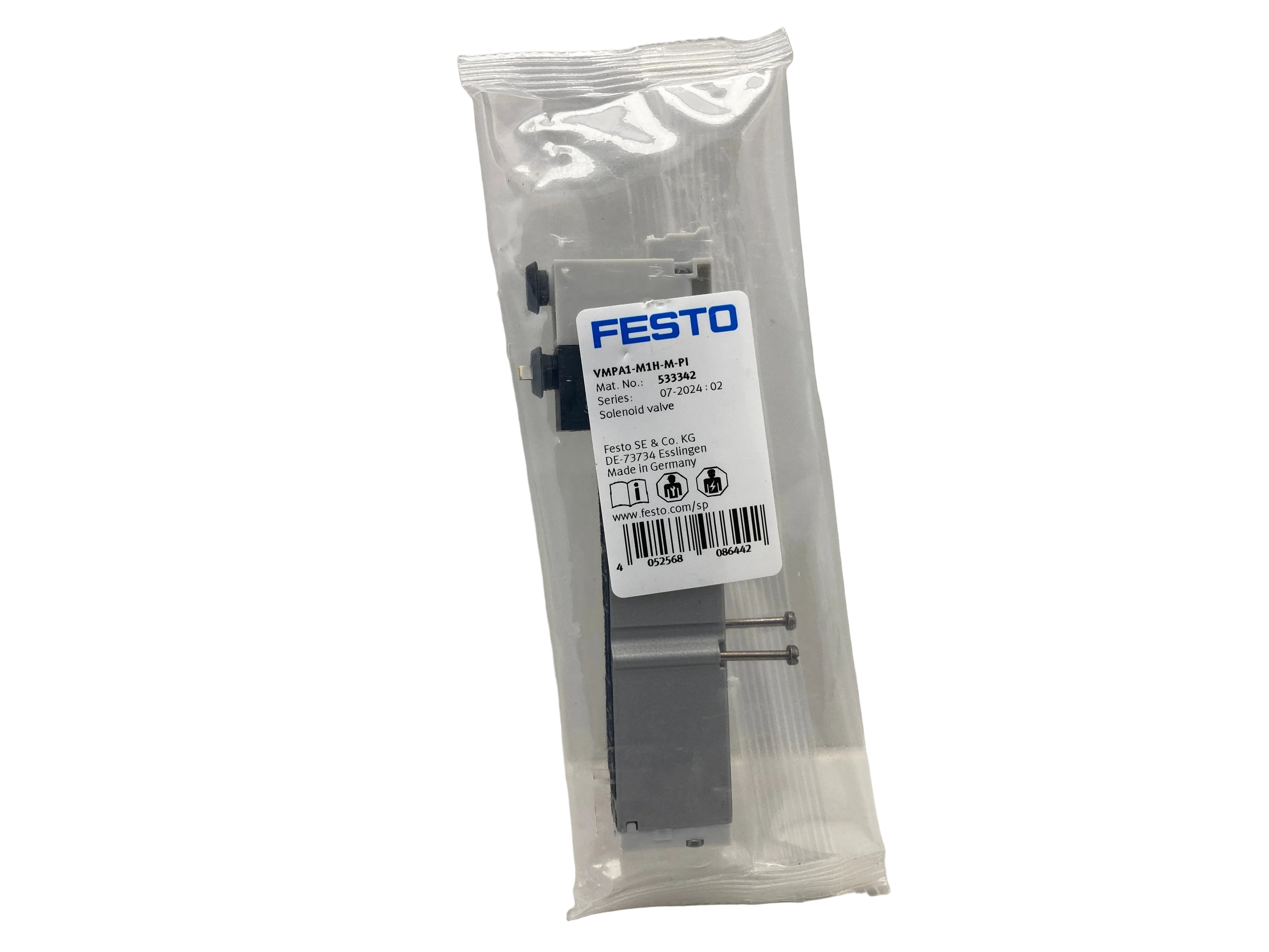 Festo VMPA1-M1H-M-PI solenoid valve pneumatic control automation
