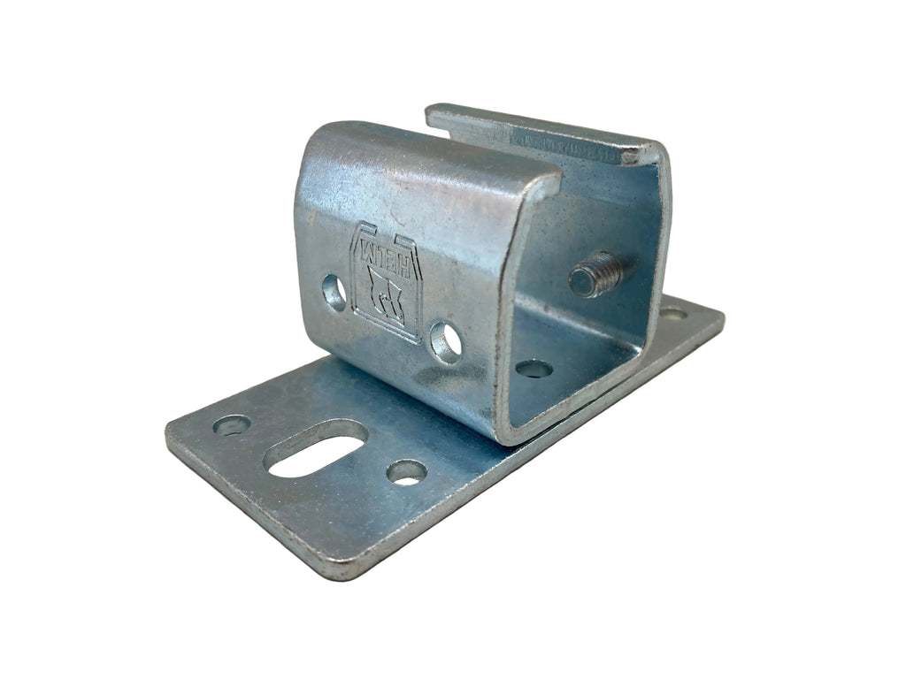 HELM 102 Loftmuffe Deckenmuffe ceiling sleeve galvanized blue for sliding gate systems ceiling mounting
