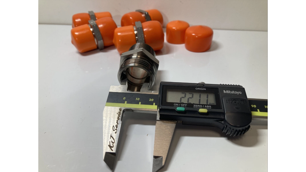 XGEV 22L 3/4 NPT hydraulik hankobling AISI316 rustfrit stål
