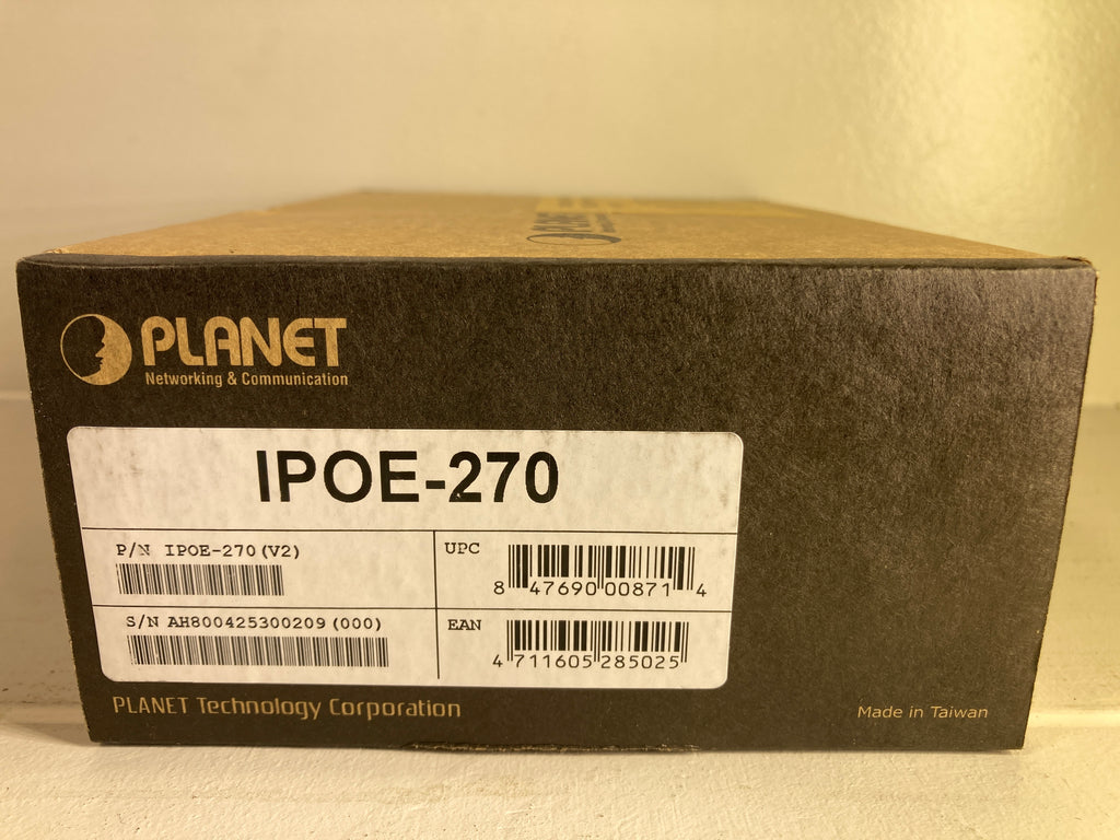 PLANET IPOE-270 Netværksswitch