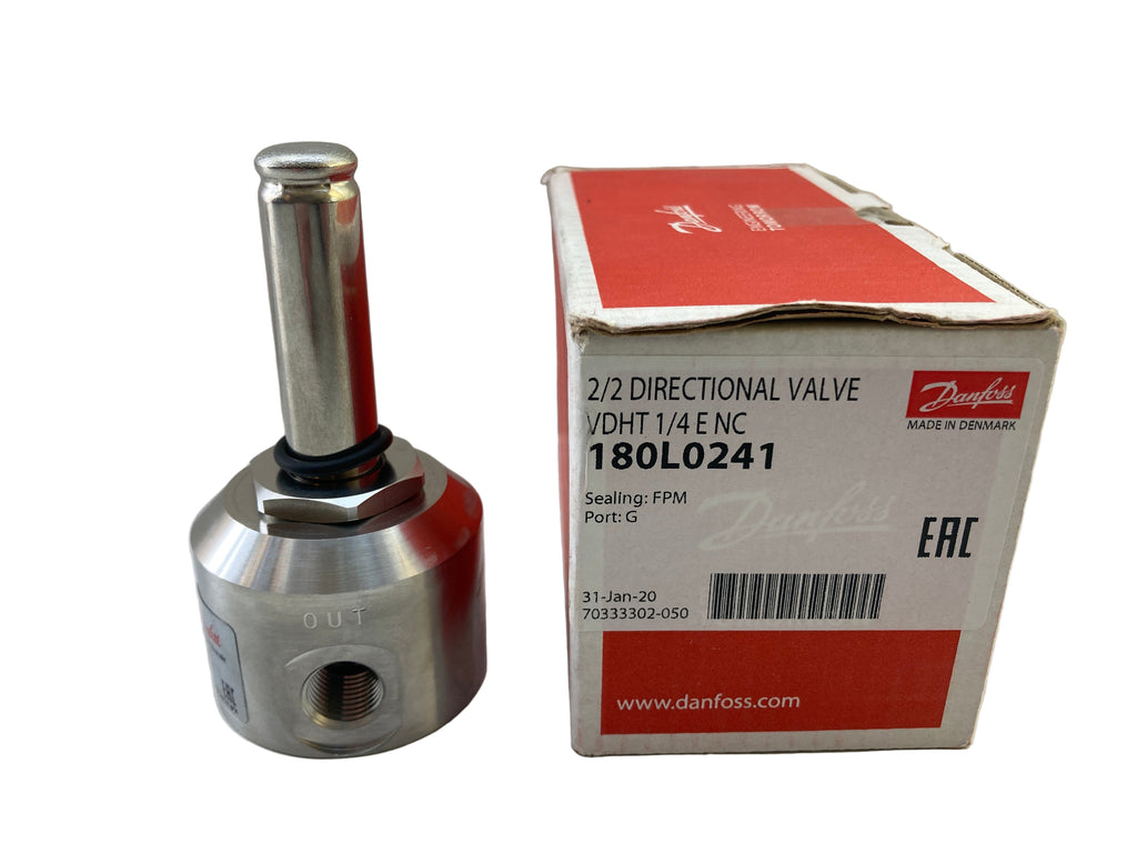 Danfoss VDHT 1/4 E NC solenoid valve 180L0241 industrial 2/2-way normally closed
