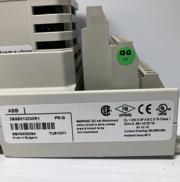 ABB DO810 3BSE008510R1 Industrial Control System / 3BSE013230R1 TU810V1