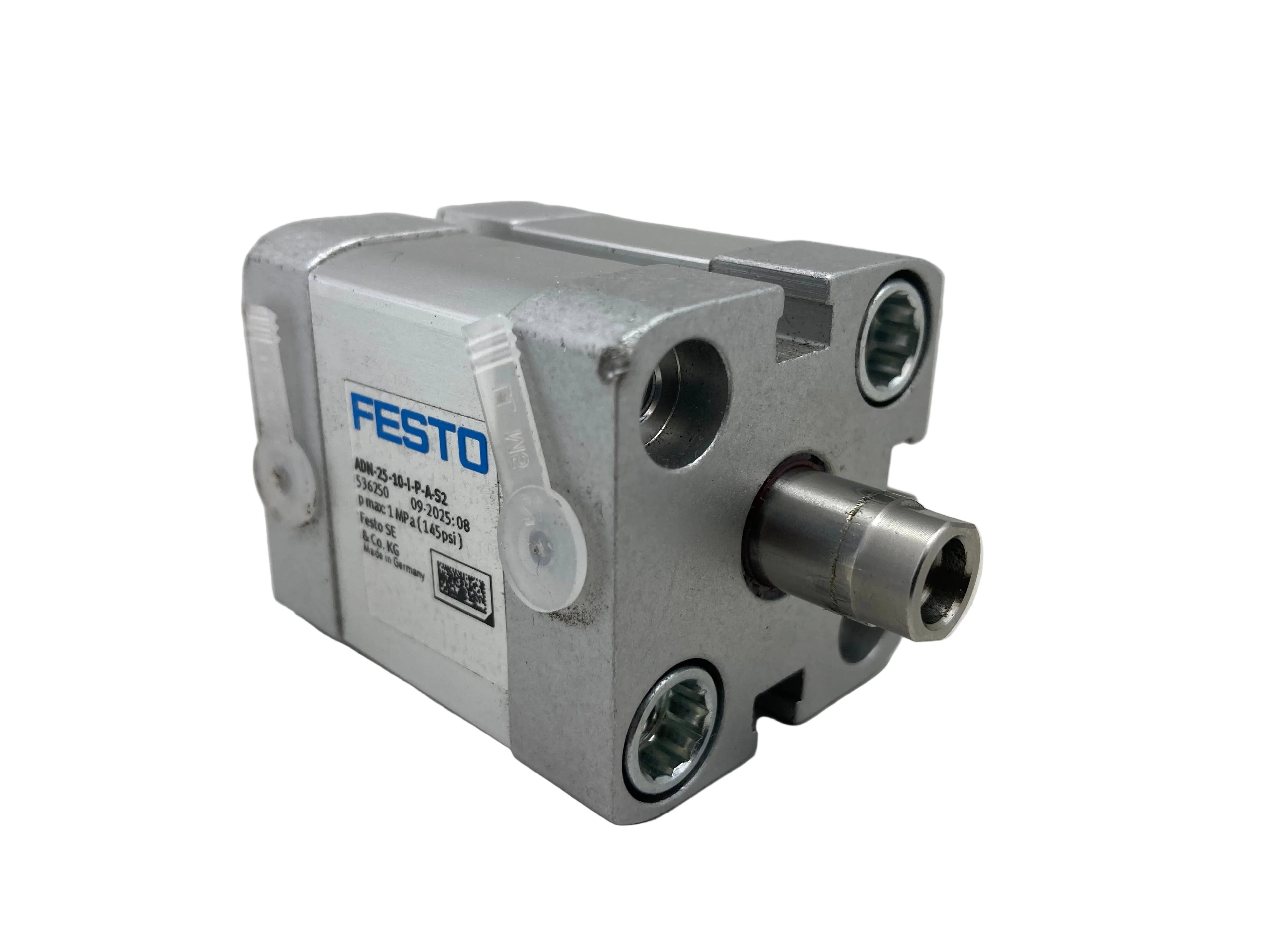 Festo ADN-25-10-I-P-A-S2 compact cylinder 25mm x 10mm
