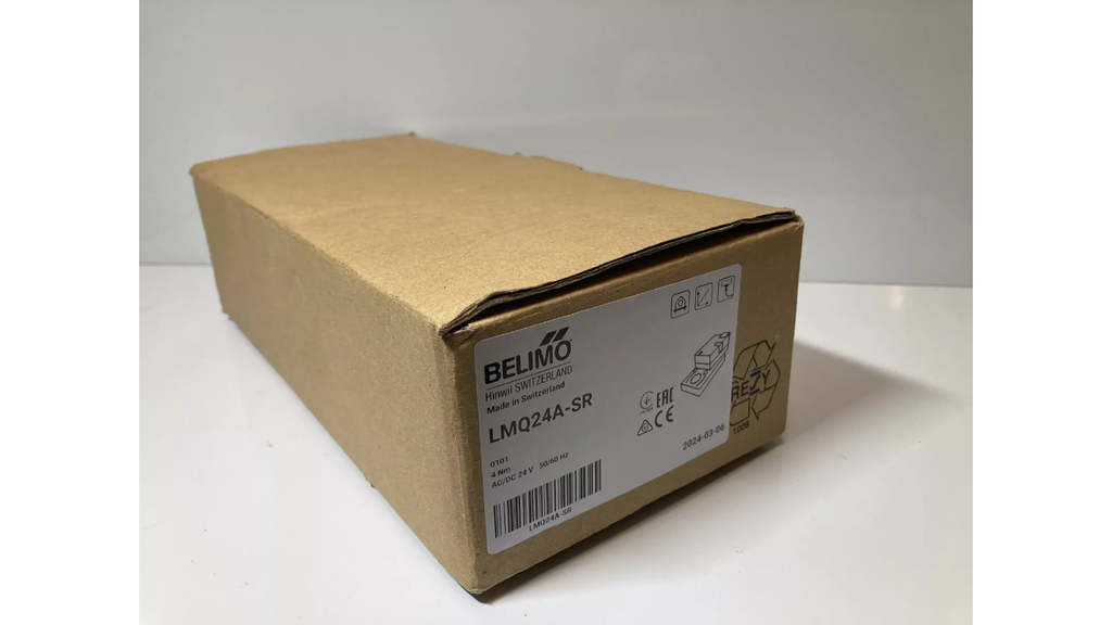 BELIMO LMQ24A-SR rotationsaktuator 24V 4Nm til HVAC ventilstyring
