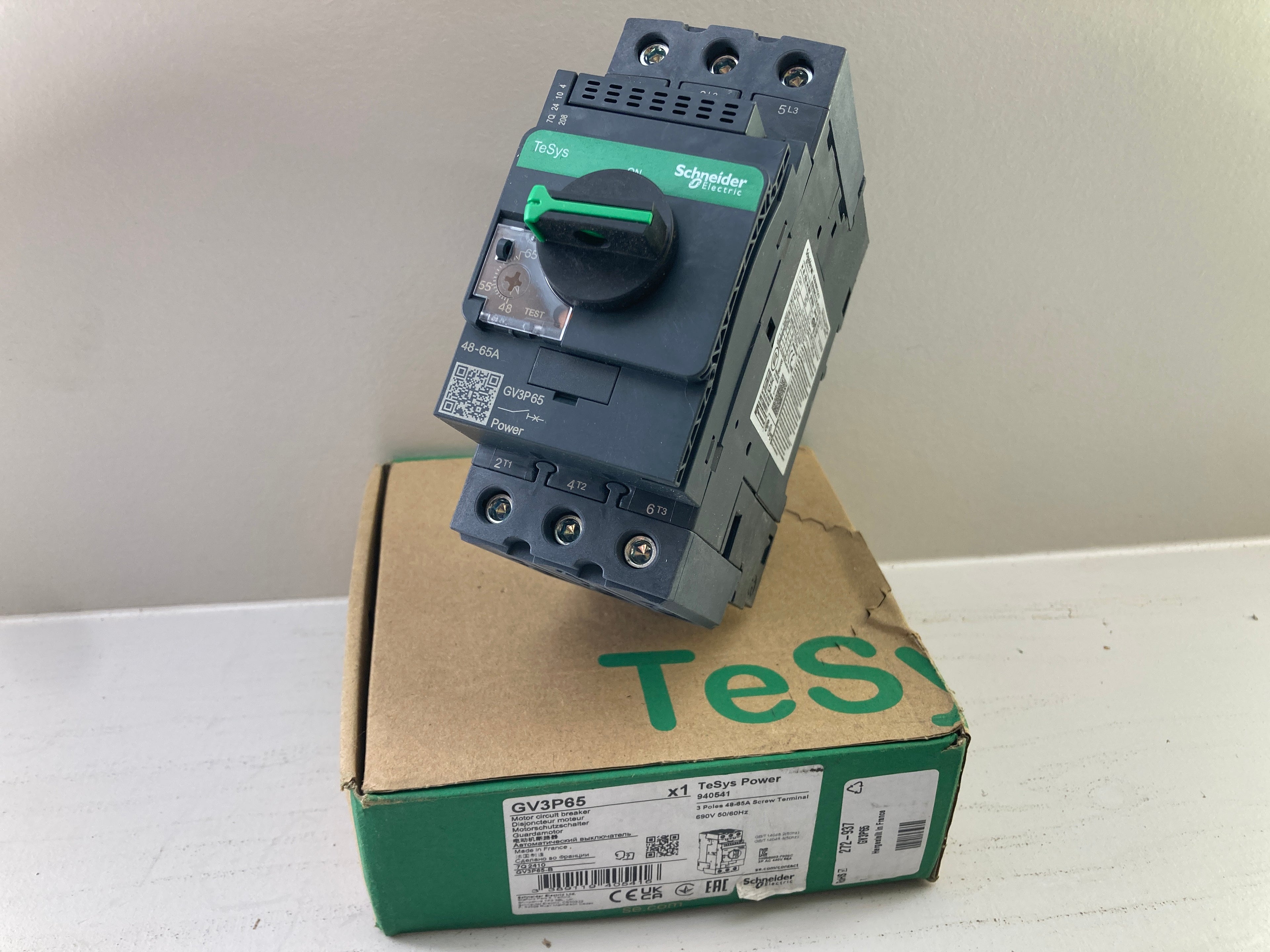 Motorværnafbryder (motor circuit breaker)