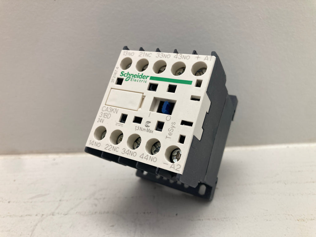 Schneider Electric CA3KN31BD Auxiliary Contactor 3NO+1NC 24V (New)