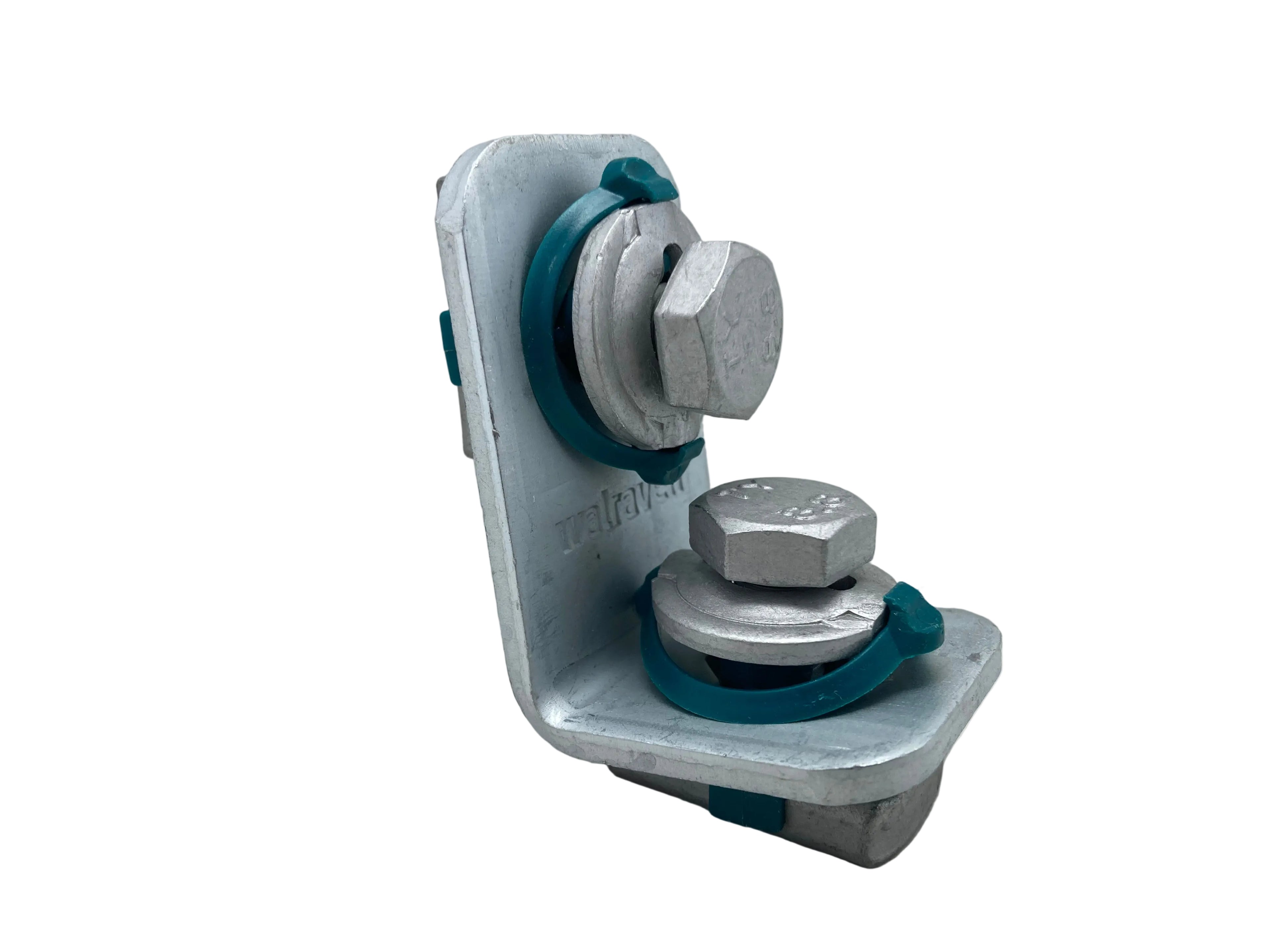 Walraven pipe clamp bracket galvanized steel with EPDM rubber insert for plumbing and industrial installations
