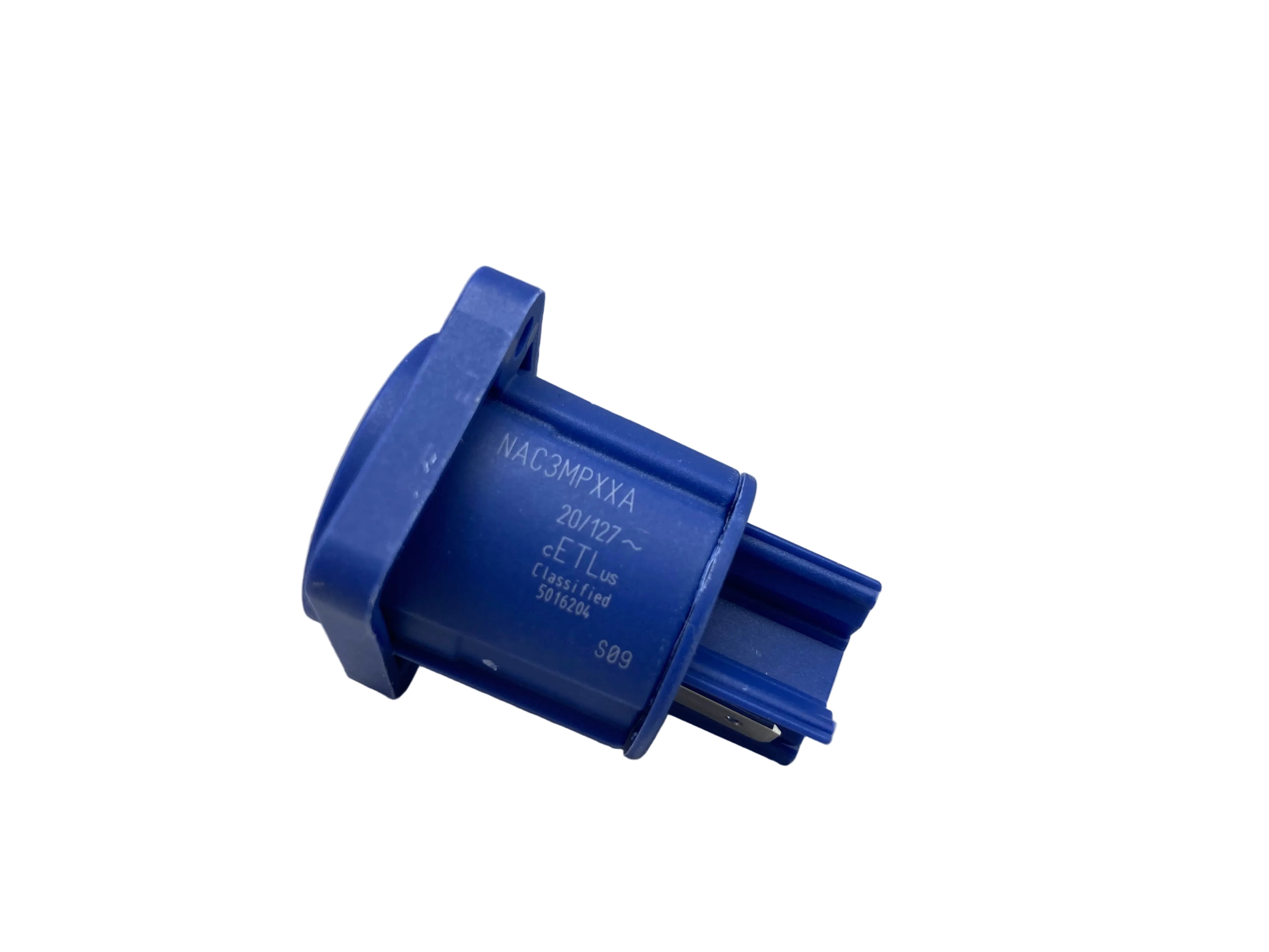 Neutrik NAC3MPXA powerCON chassis connector blue

