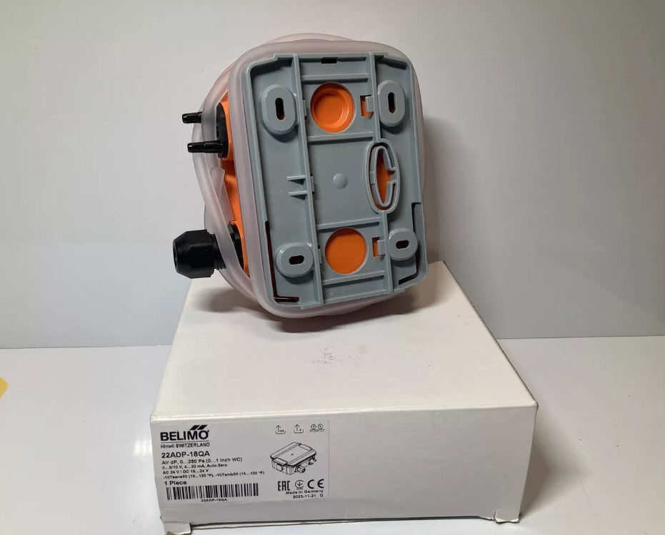BELIMO 22ADP-18QA Differential pressure air sensor. Parts included: