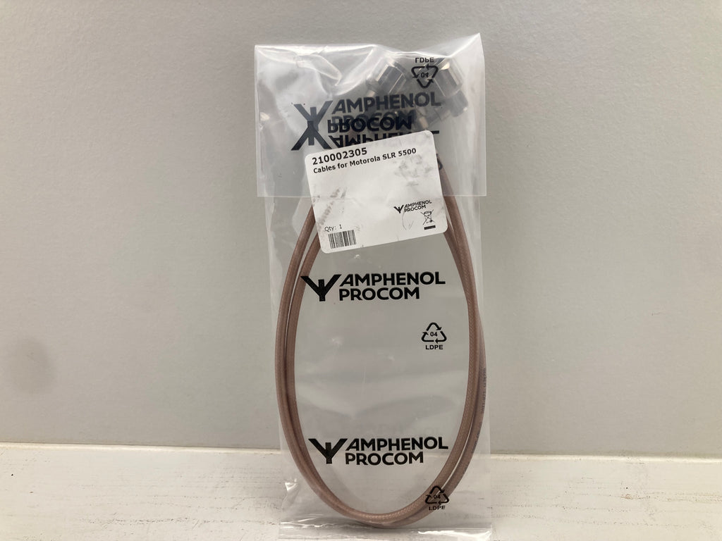 Amphenol Procom RF jumper cables for Motorola SLR 5500
