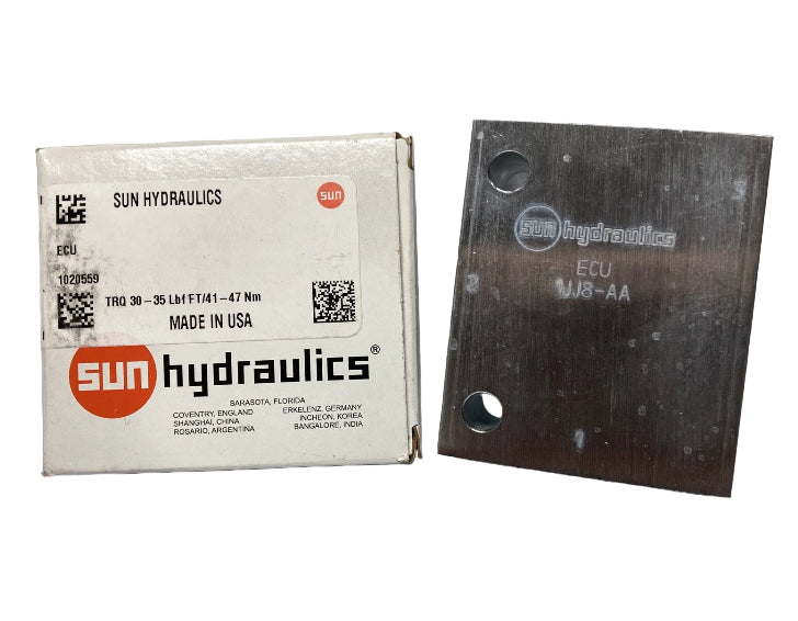 sun hydraulics valve TRQ 30-35 Lbf FT/41-47Nm Manifold