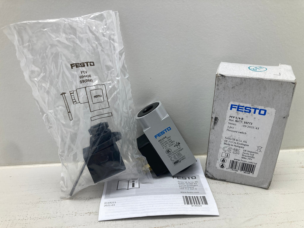 Festo PEV-1/4-B trykafbryder 0.1-1 MPa
