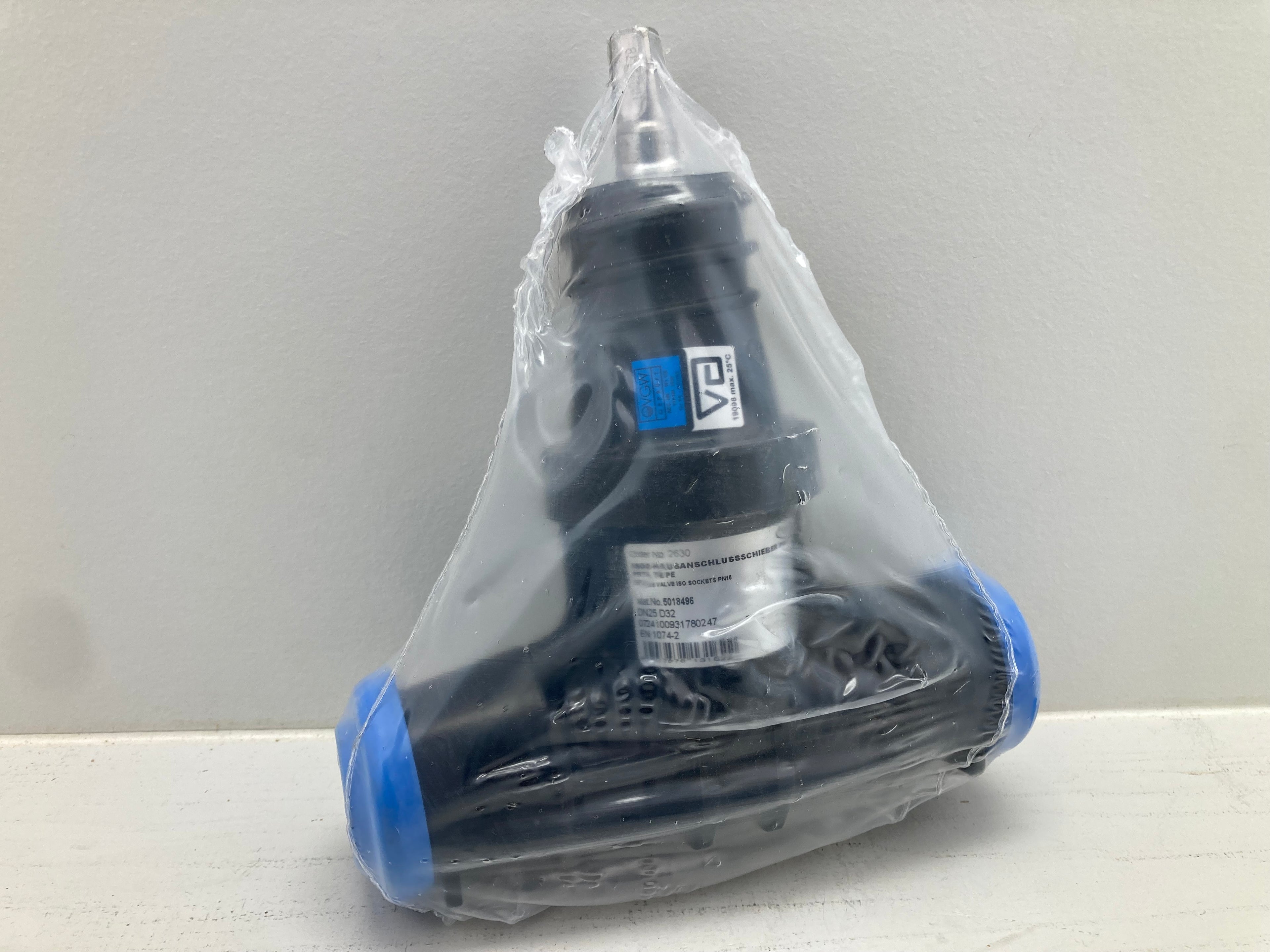 EA ISO2-Hausanschlussschieber DN25 D32 PN16 5018496 - Professional service valve for PE pipes
