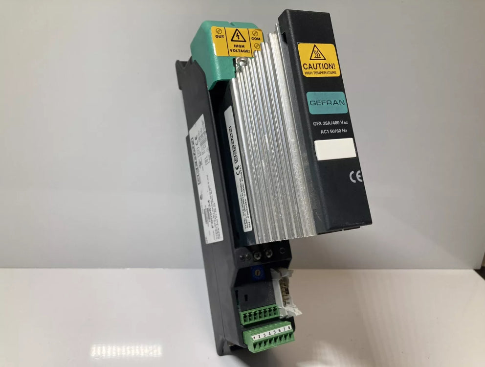 GEFRAN GFX-M1-25/480-M-D-RR-P-CV temperature controller for industrial process control
