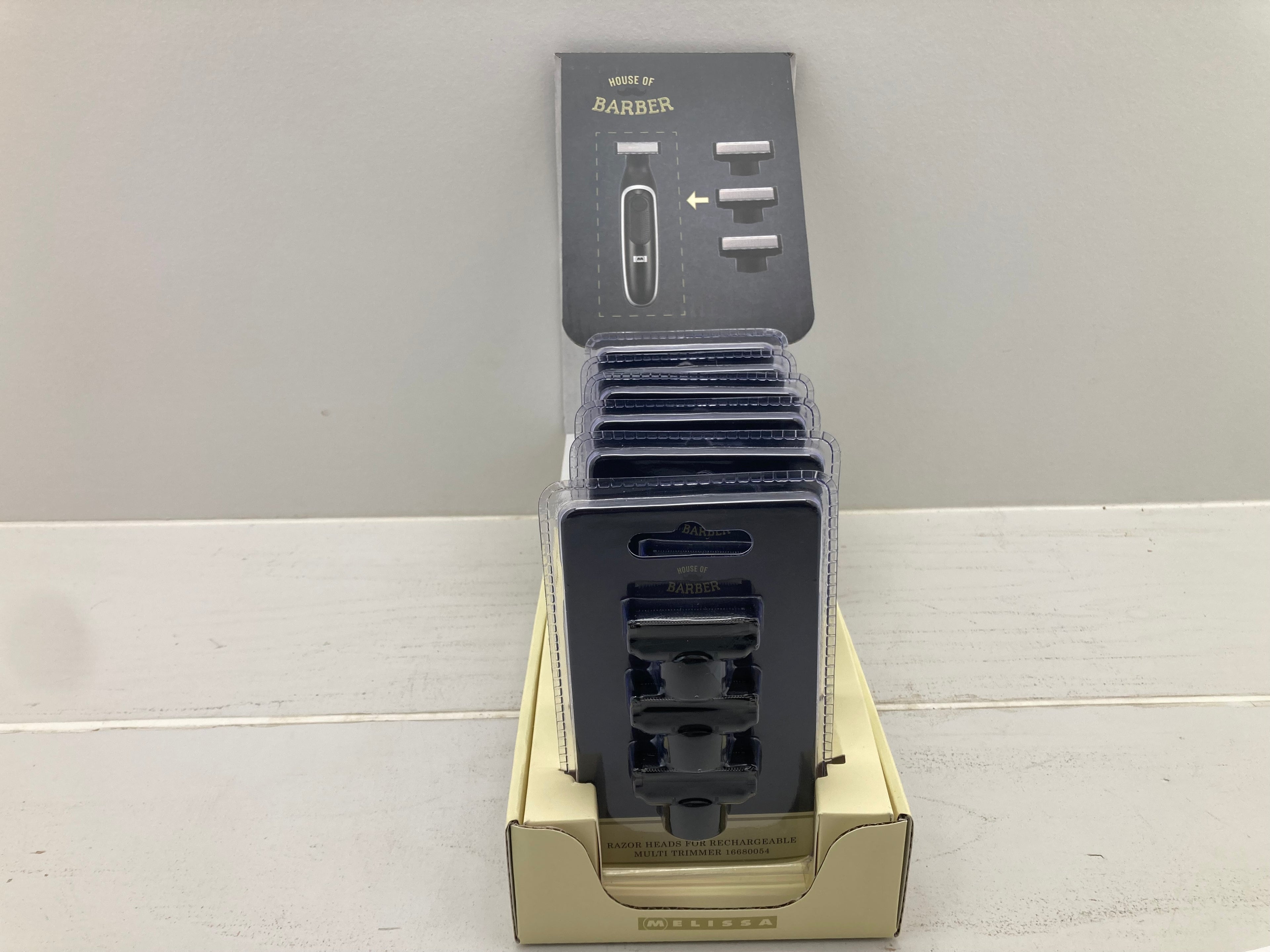 House of Barber Razor Heads for Rechargeable Multi Trimmer - 18 pcs. (New)