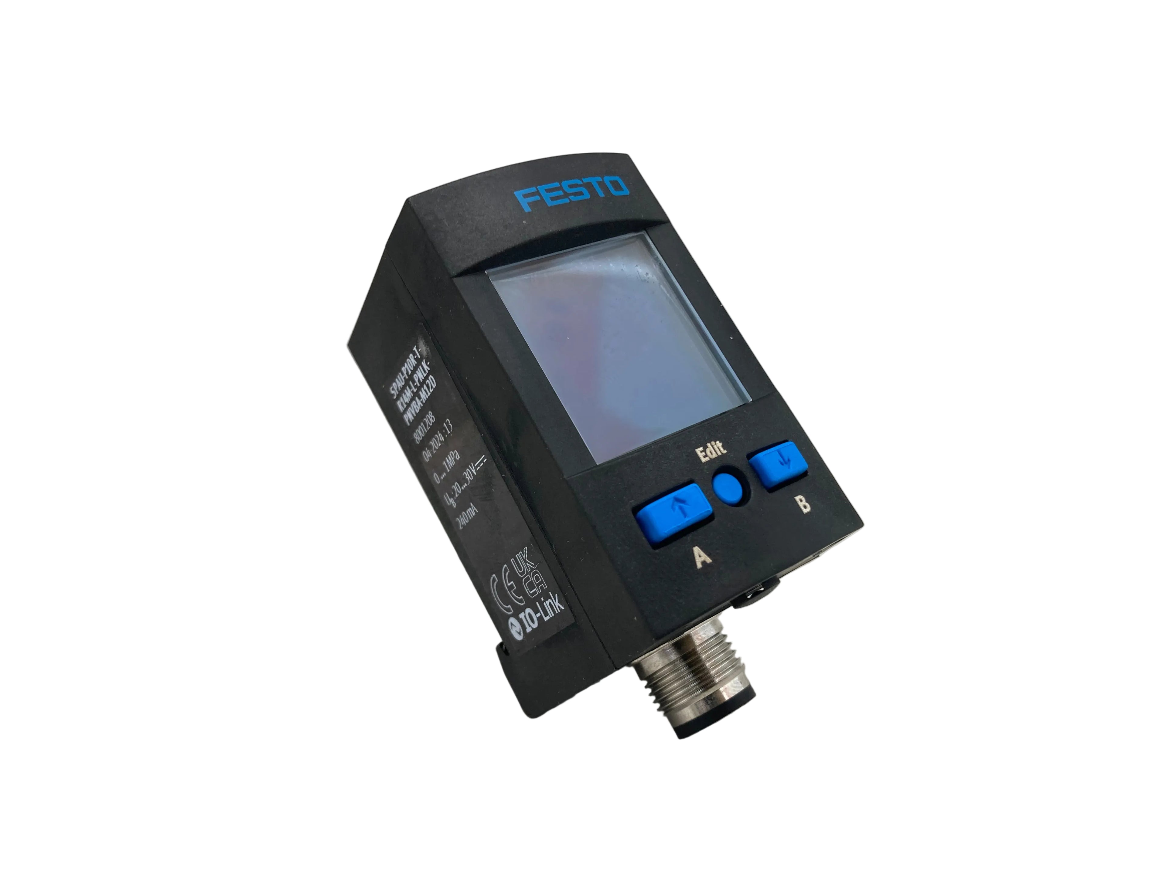 Festo SPAU-P10R-T-R14M-L-PNLK-PNVBA-M12D Tryksensor