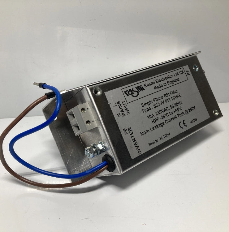 RASMI 3G3JV PFI 1010-E SINGLE FASE RFI FILTER